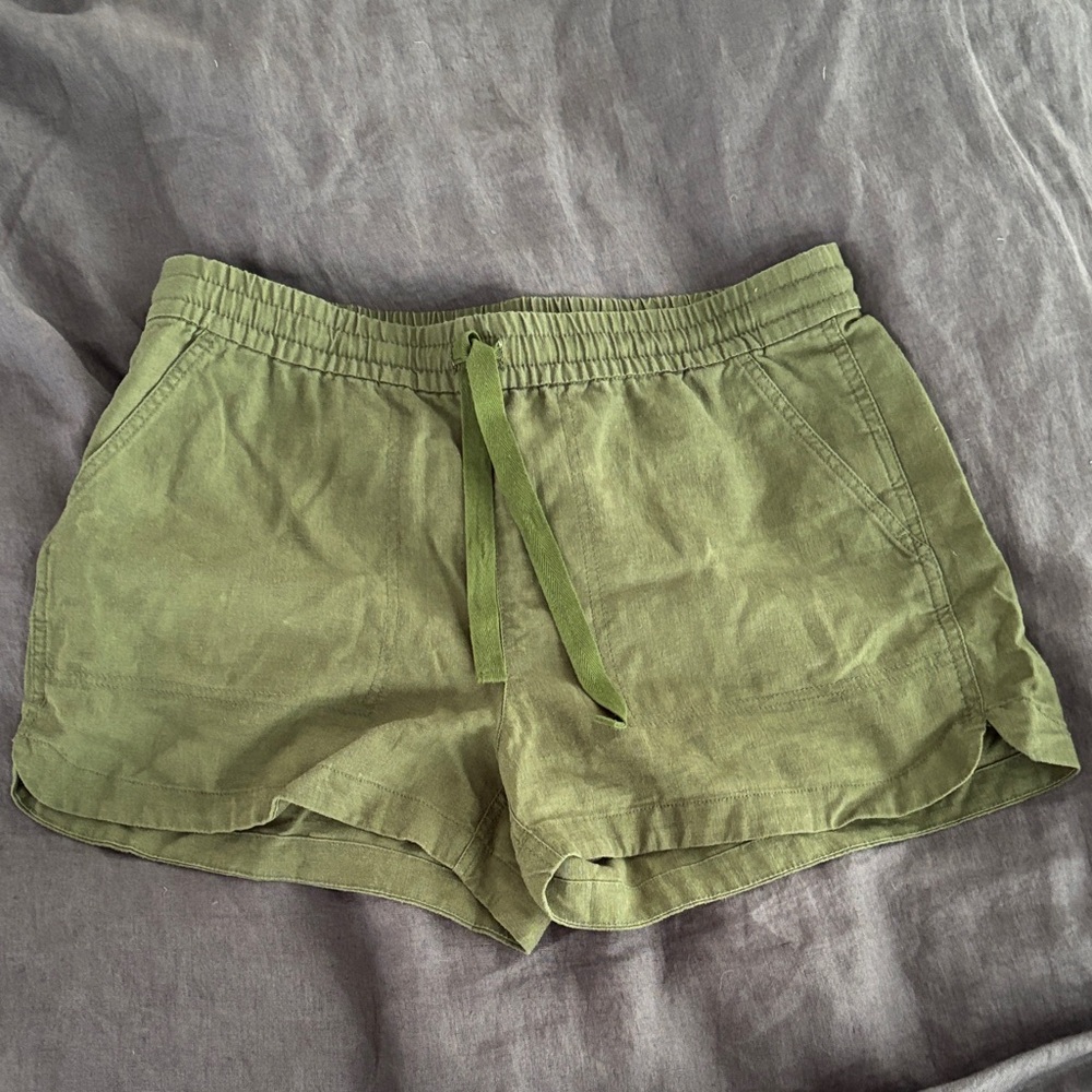 J.Crew Seaside short in linen blend